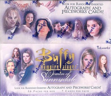 Inkworks Buffy the Vampire Slayer Women of Sunnydale Trading Card Box