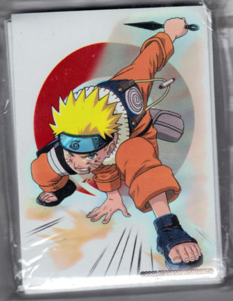 Naruto CCG Card Sleeves- White Naruto Pack