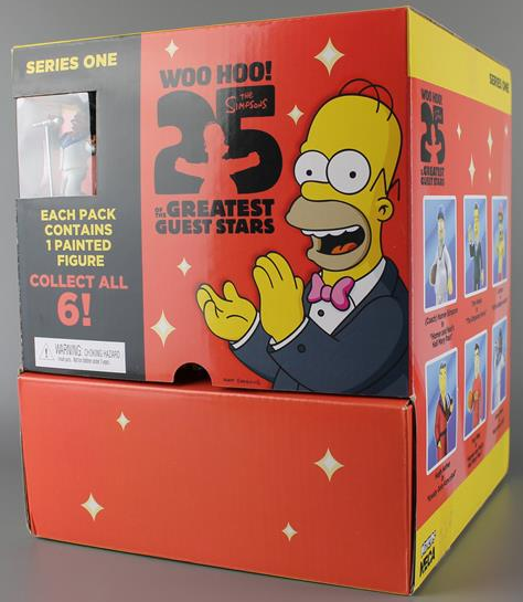 Neca/Wizkids 'The Simpsons 25th Anniversary' Series 1 24-Pack Display Box