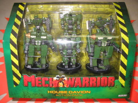 Mech Warrior House Davion Action Pack