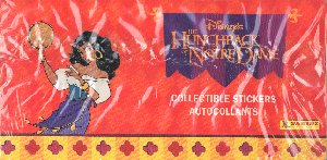 Disney Hunchback of Notre Dame Sticker 10 Box Lot