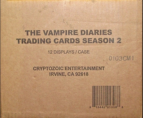 The Vampire Diaries Seson 2 Trading Cards Factory Sealed Case