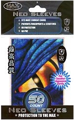 Max Protection Yugioh Size Dragon Eye Blue 50ct Sleeves Pack