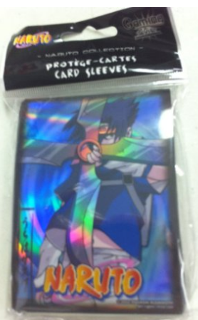 Proteges Cartes Naruto CCG Card Sleeves-  Sasuke Pack