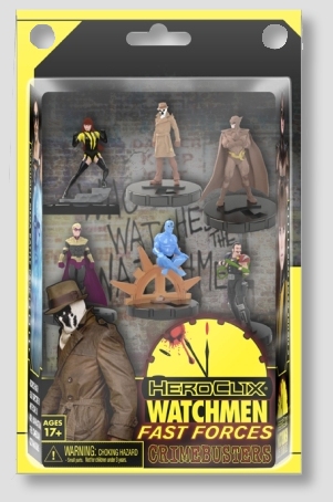 Watchmen HeroClix Miniatures: Crimebusters Fast Forces 6 Pack