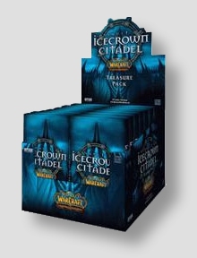 World of Warcraft TCG Assault on Icecrown Citadel Treasure Pack Box